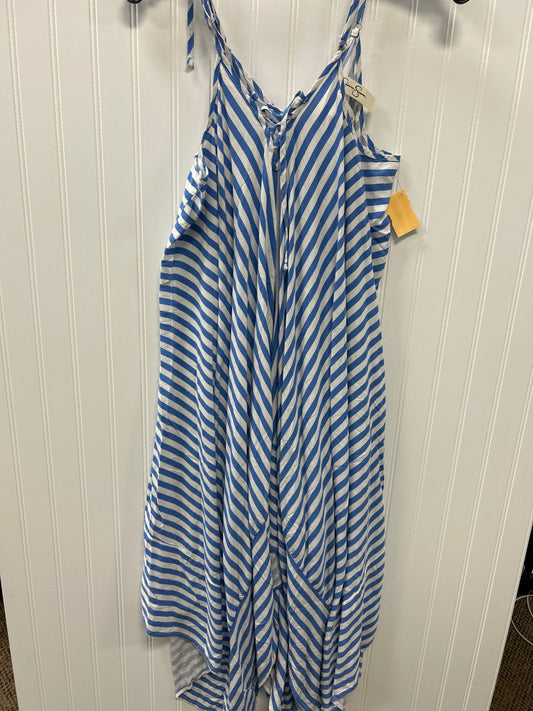 Dress Casual Midi By Jessica Simpson In Blue, Size:L