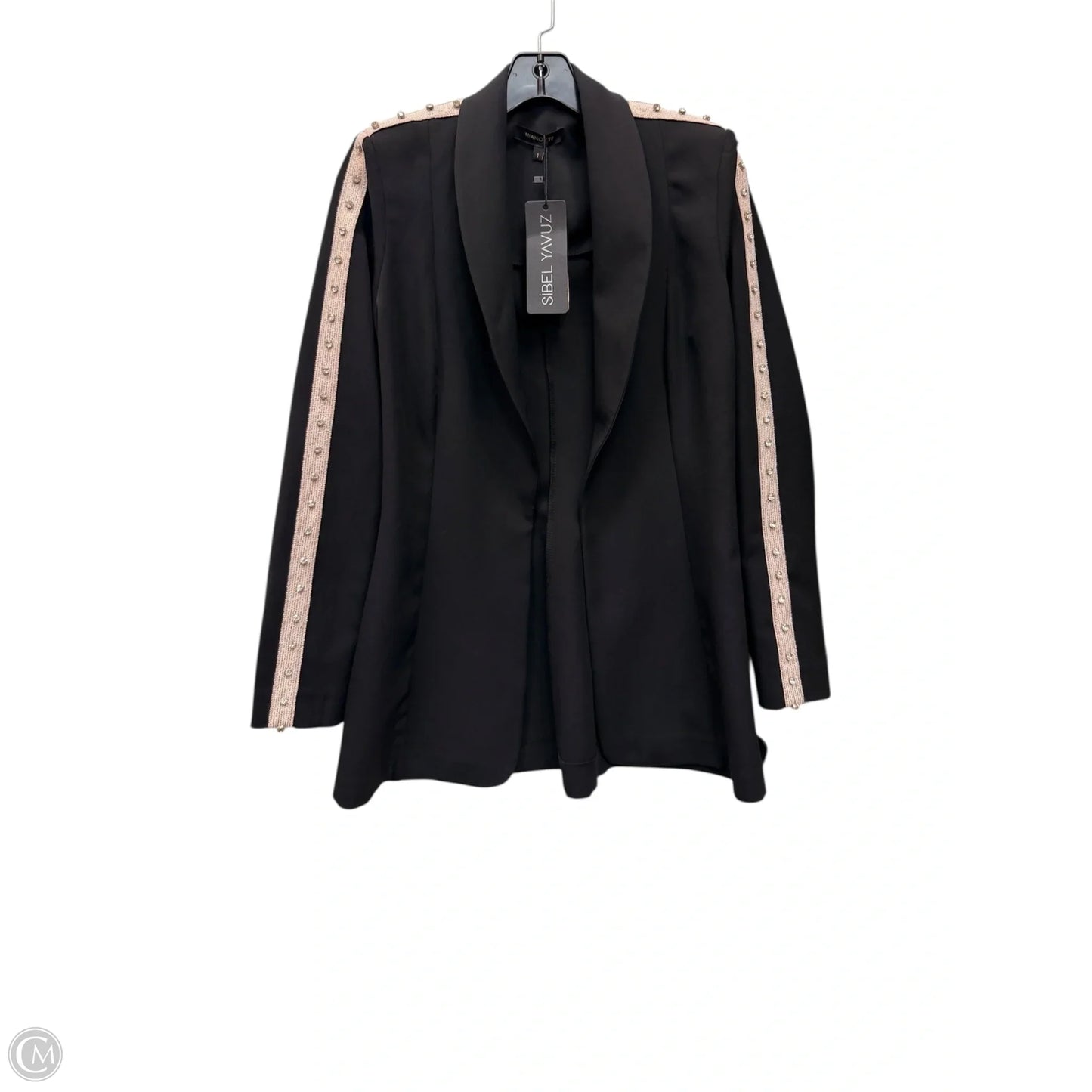 Blazer By MIANOTTE In Black & Silver, Size: S