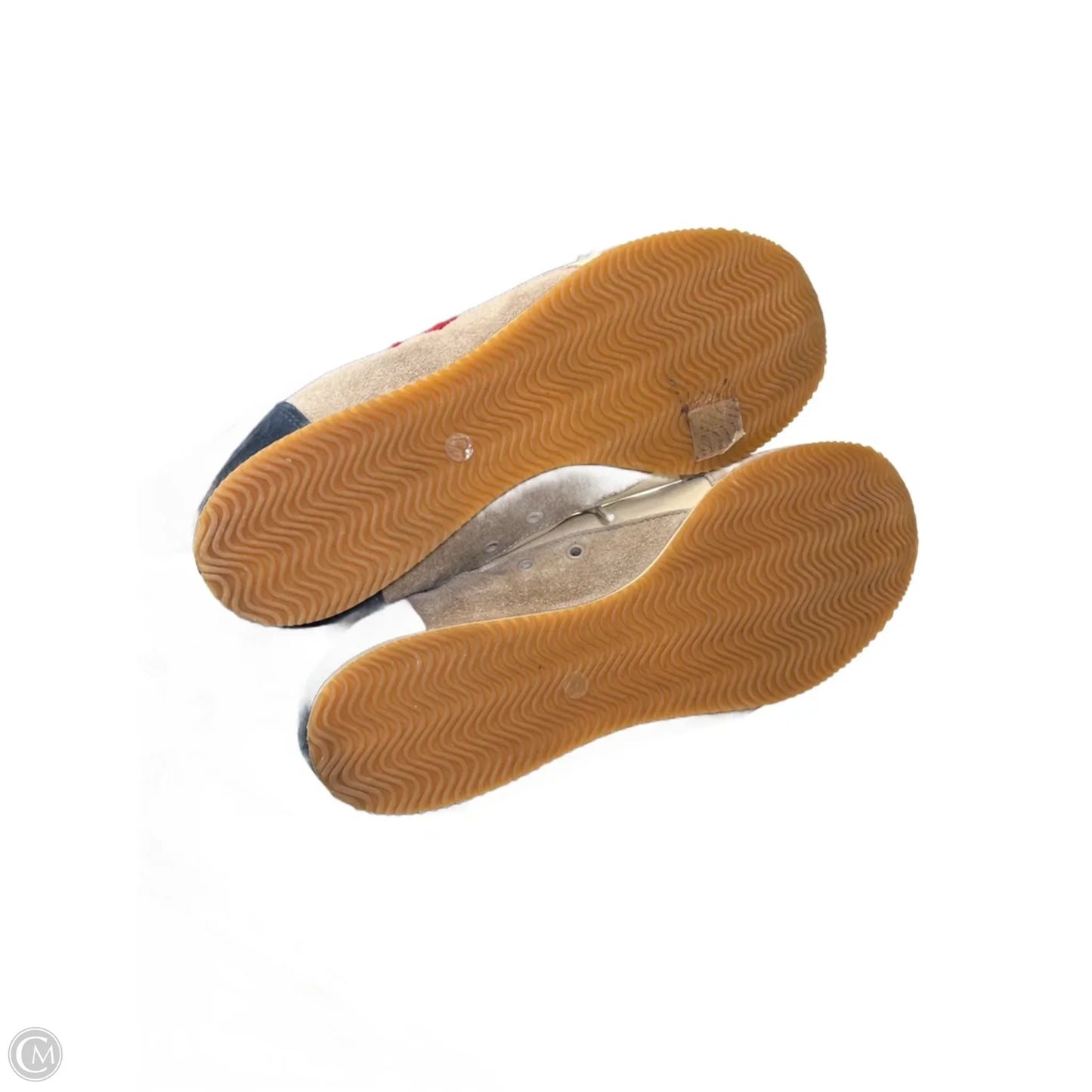 Shoes Designer By Tory Burch In Red & Tan, Size: 10.5