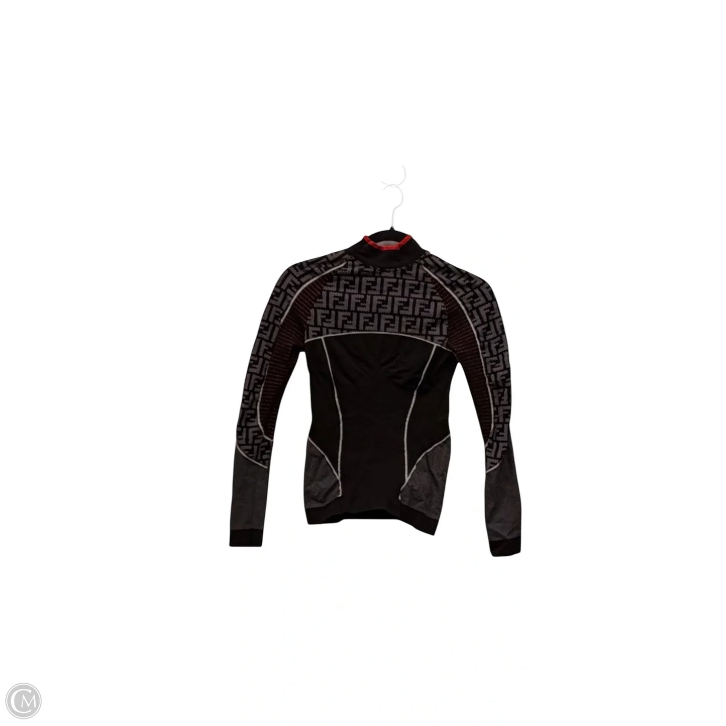 Pants Set 2pc By Fendi In Black & Red, Size: S