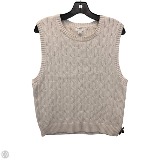 Vest Sweater By J. Crew In Tan, Size: L