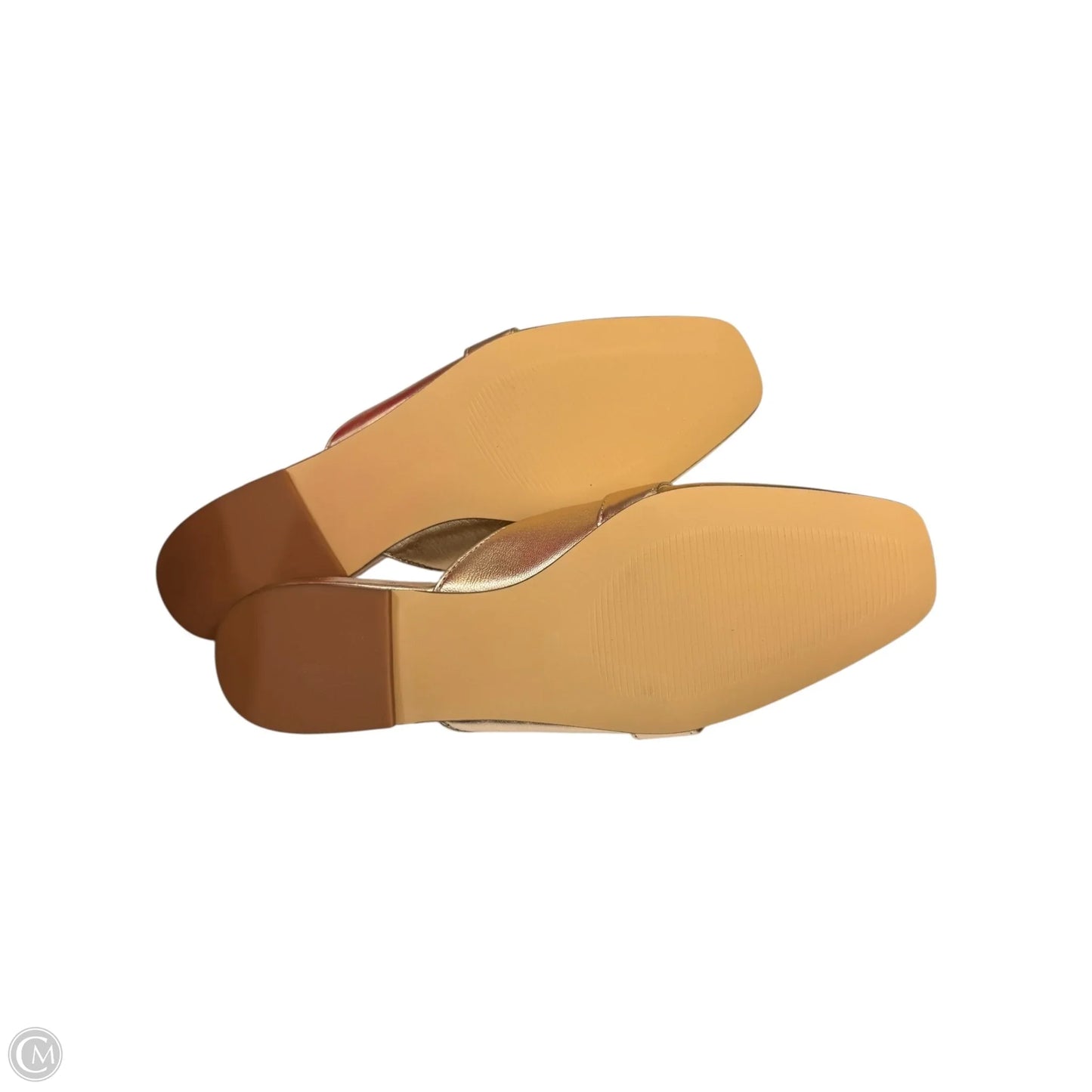 Shoes Designer By Lilly Pulitzer In Gold, Size: 8