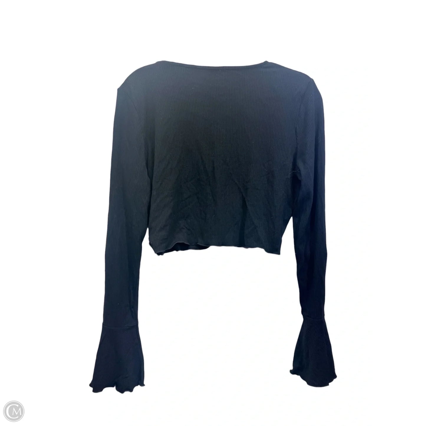Top Long Sleeve By Free People In Black, Size: Xl