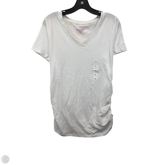 Maternity Top Short Sleeve By Isabel Maternity, Size: M