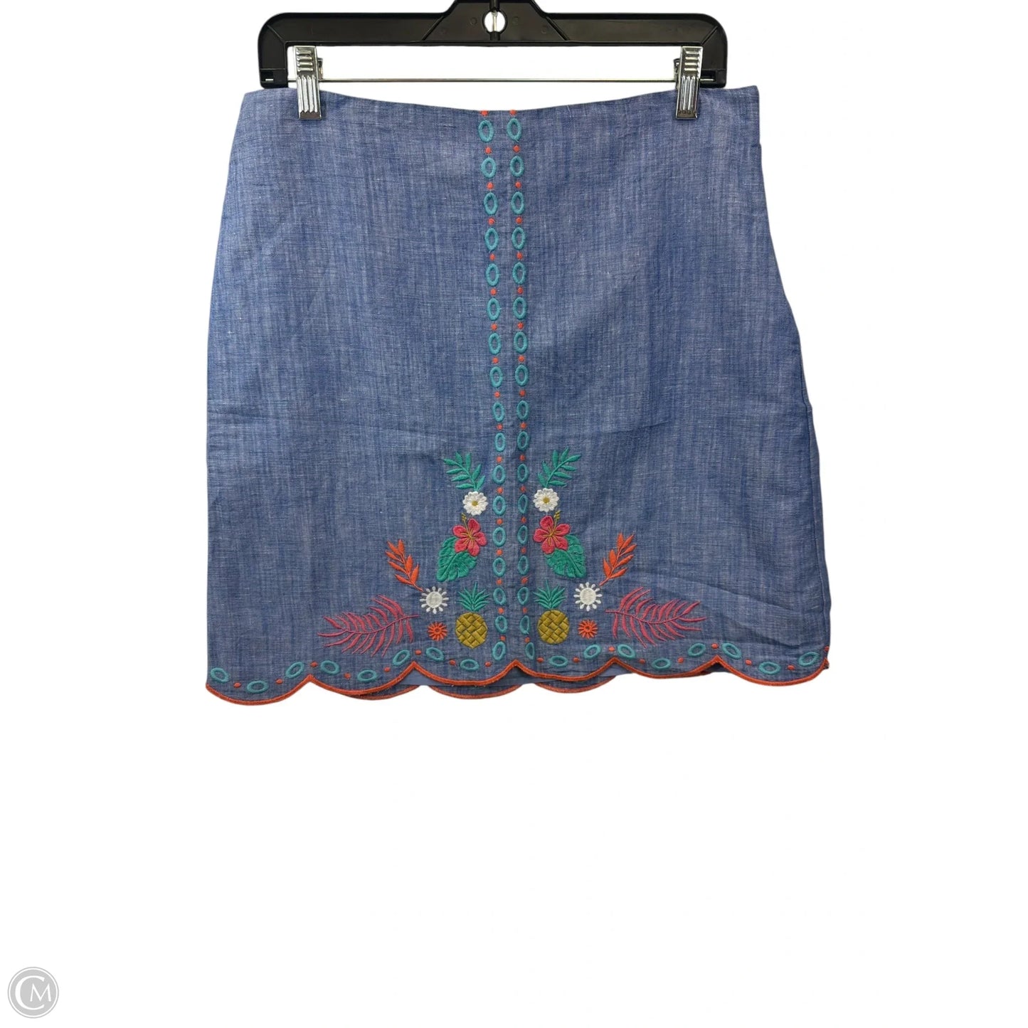 Skirt Midi By Talbots In Blue, Size: Sp