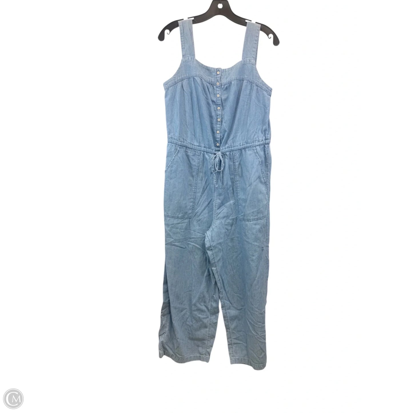 Jumpsuit By Old Navy In Blue Denim, Size: M