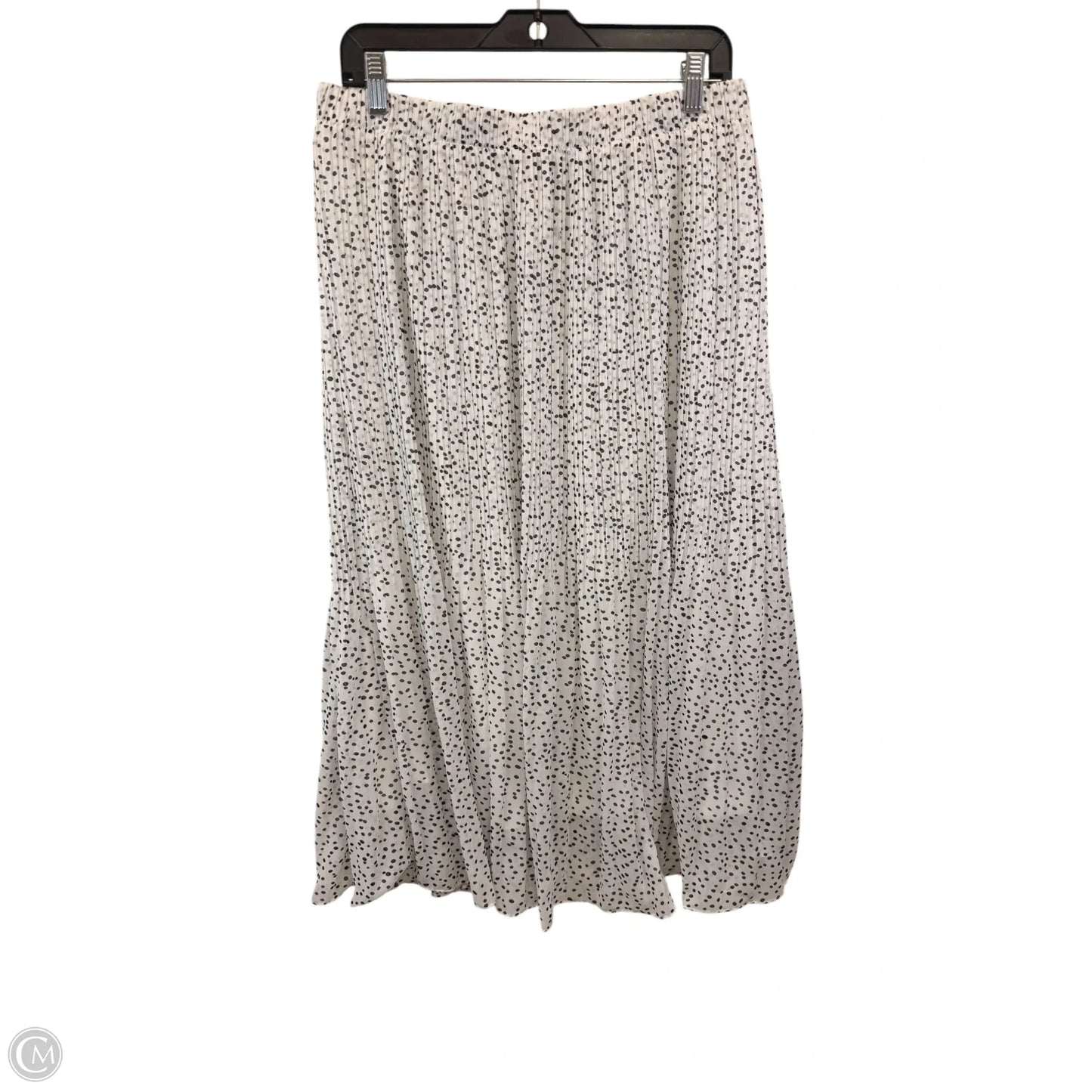 Skirt Maxi By Wdny In Black & White, Size: L