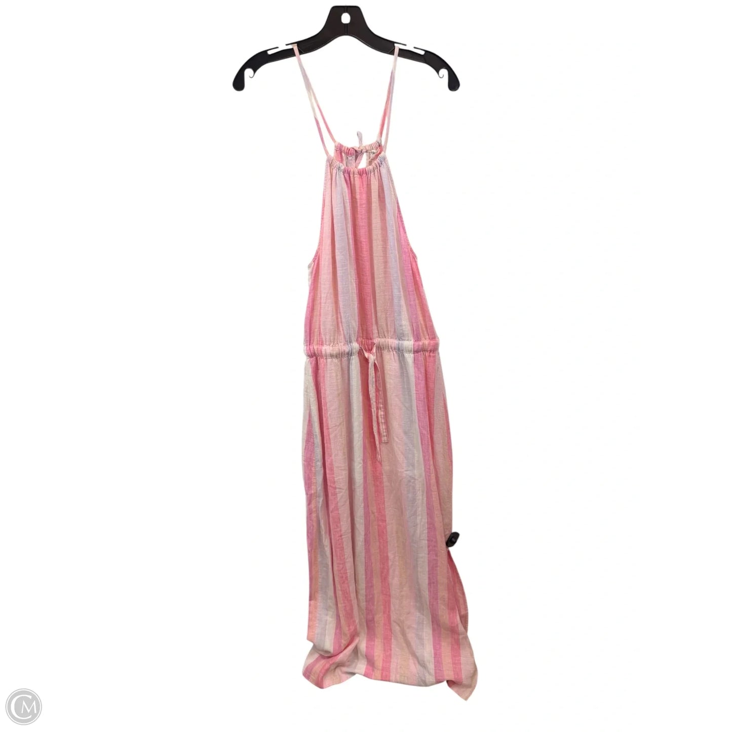 Dress Casual Maxi By Splendid In Pink & White, Size: S