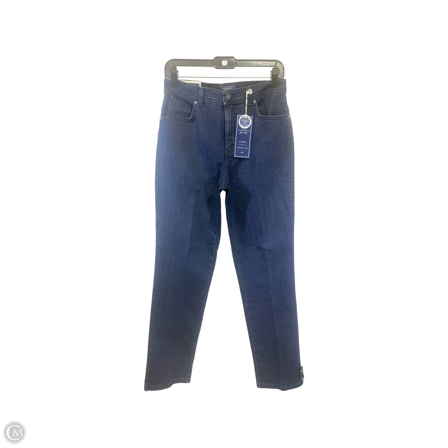 Jeans Straight By Charter Club In Blue Denim, Size: 6