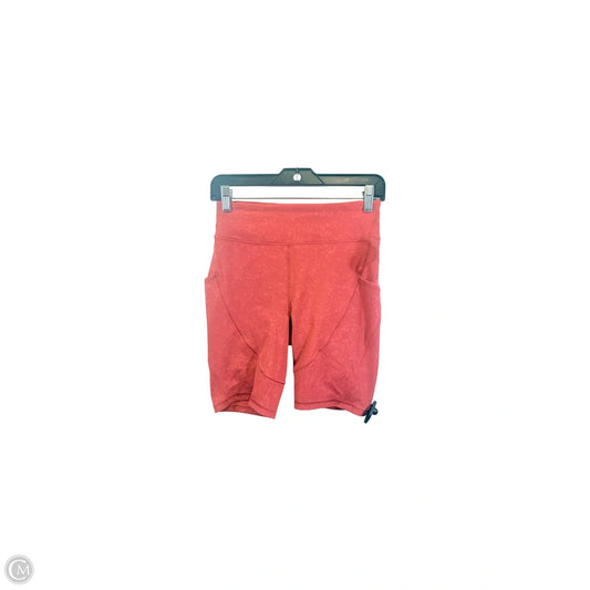 Athletic Shorts By Lululemon In Copper, Size: 6