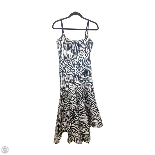 Dress Casual Maxi By Solace London In Black & White, Size: 6