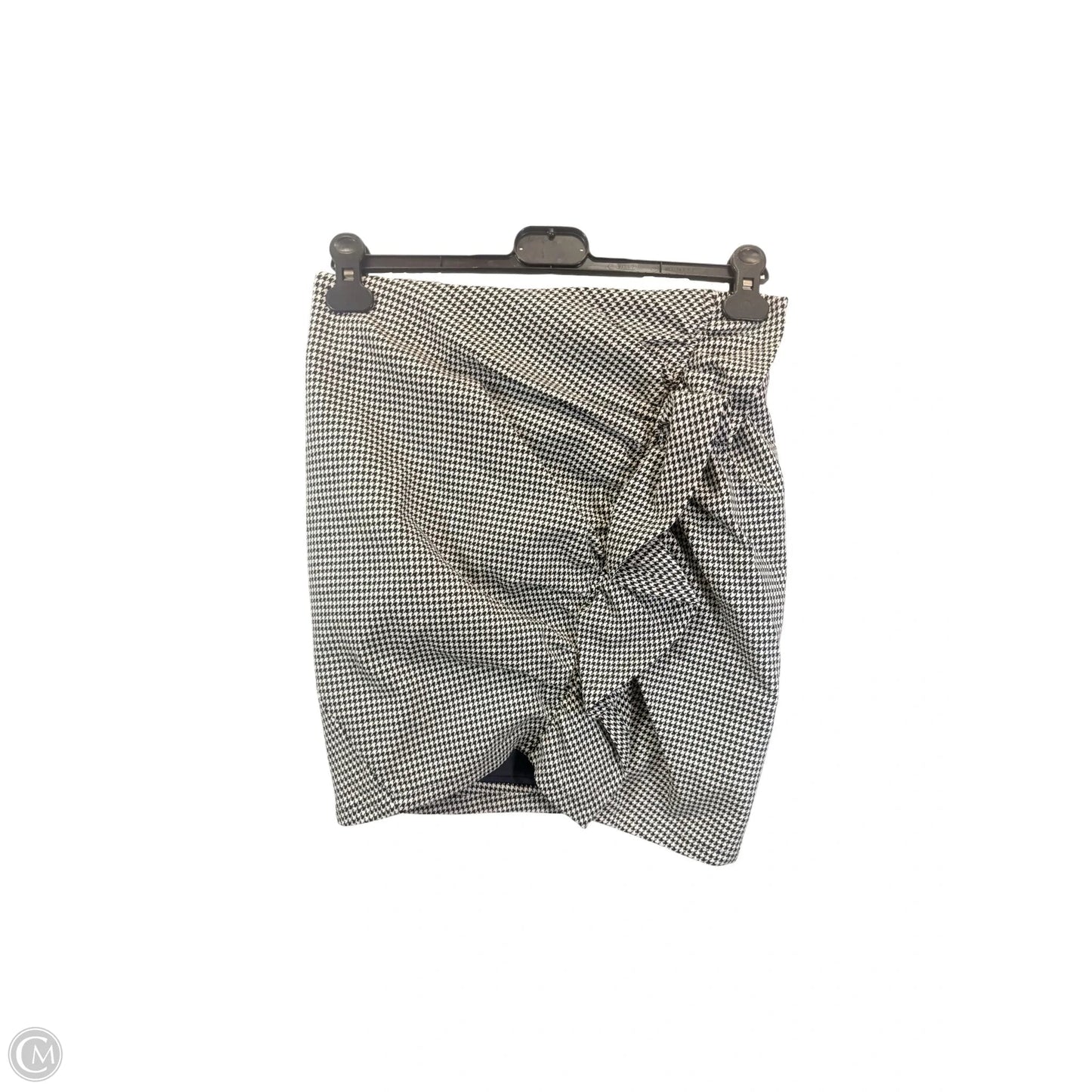 Skirt Mini & Short By Alc In Black & Cream, Size: 6