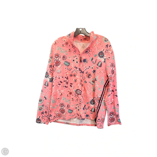 Top Long Sleeve By Talbots In Floral Print, Size: Xl
