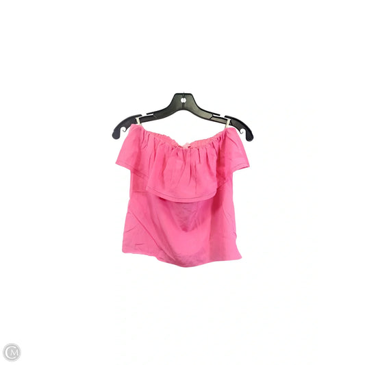 Top Sleeveless Designer By Lilly Pulitzer In Pink, Size: Xs