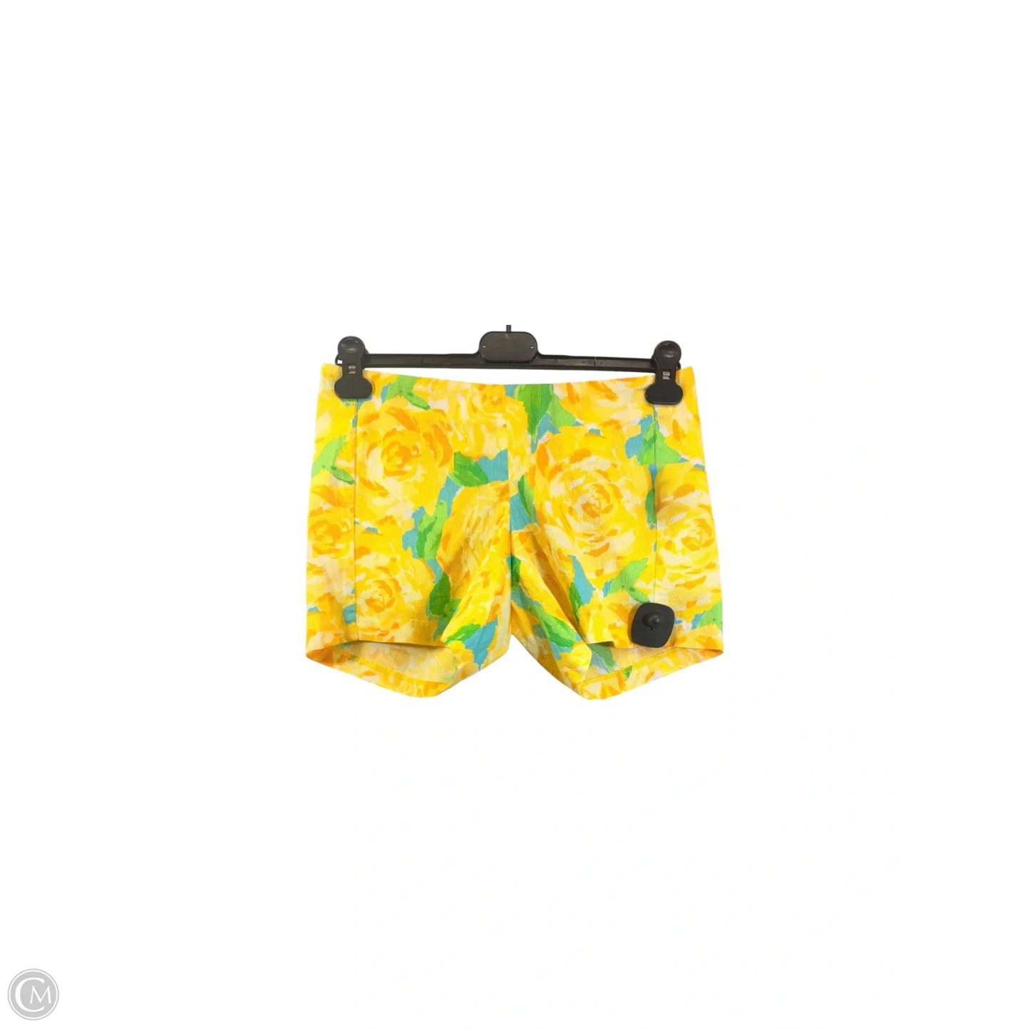 Shorts Designer By Lilly Pulitzer In Blue & Yellow, Size: 2