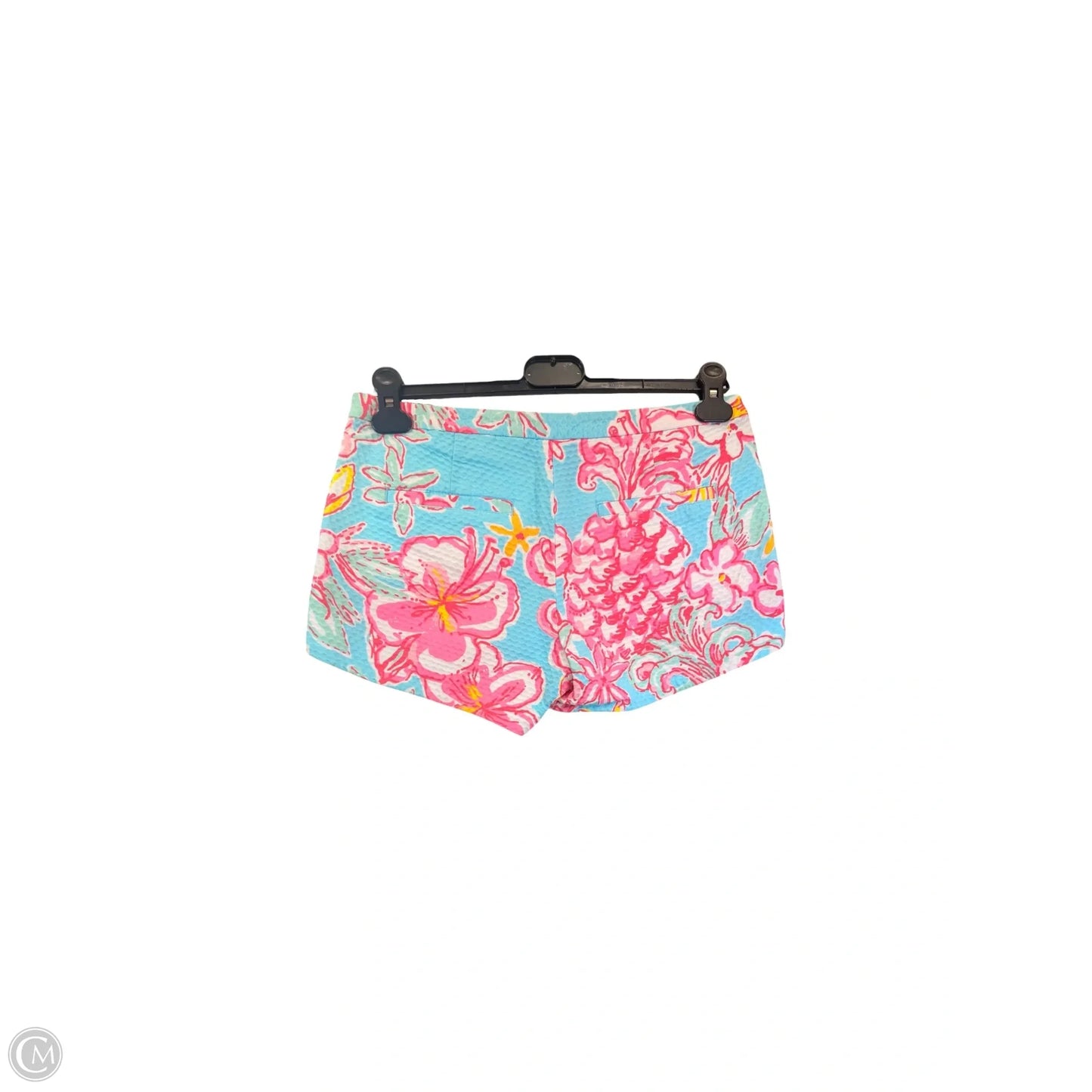 Shorts Designer By Lilly Pulitzer In Blue & Pink, Size: 2