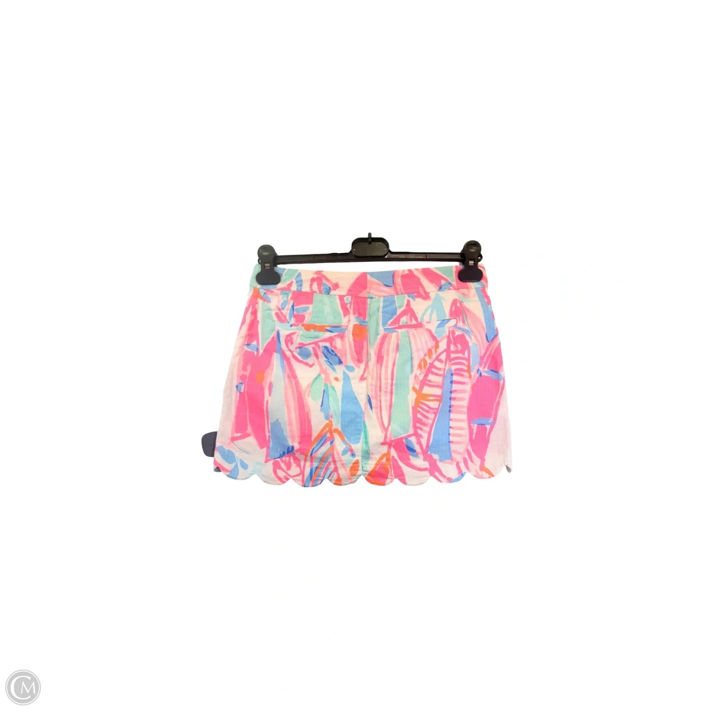 Shorts Designer By Lilly Pulitzer In Blue & Pink, Size: 0