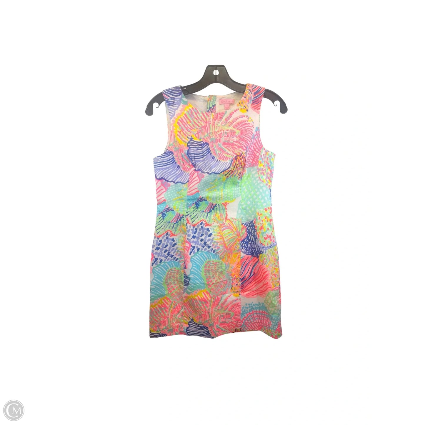 Dress Designer By Lilly Pulitzer In Pink & Purple, Size: 0