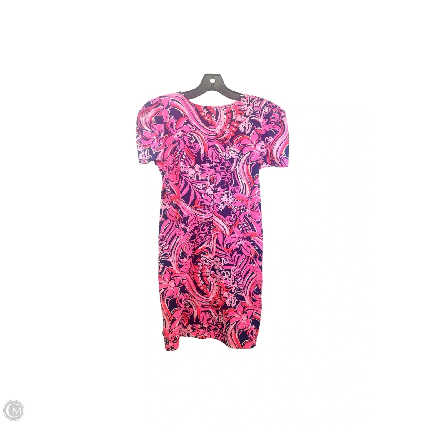 Dress Designer By Lilly Pulitzer In Blue & Pink, Size: Xs