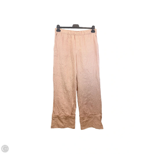 Pants Lounge By Zara In Striped Pattern, Size: S