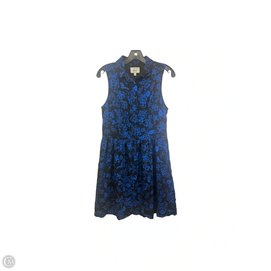 Dress Casual Midi By G.H. Bass & Co In Black & Blue, Size: S