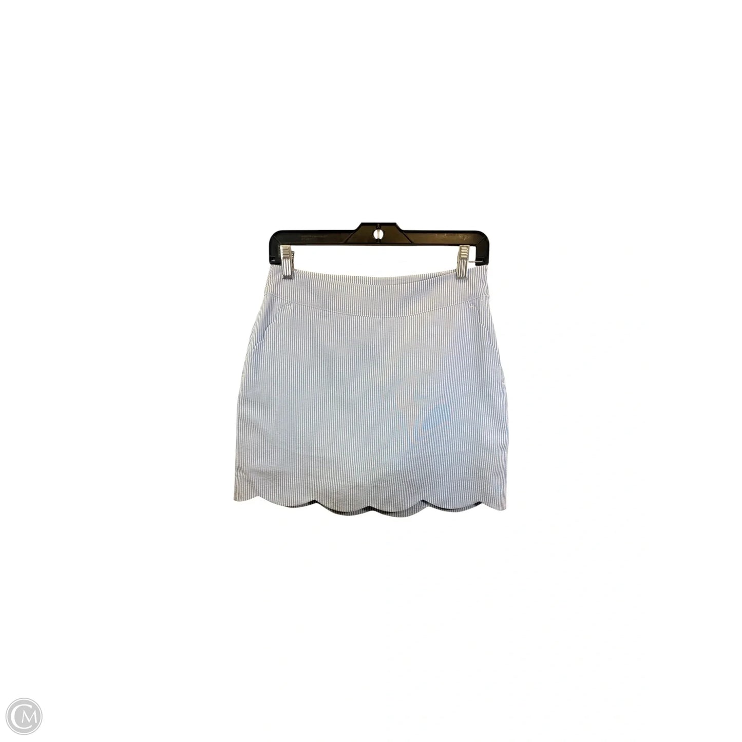 Athletic Skort By Vineyard Vines In Blue & White, Size: Xs