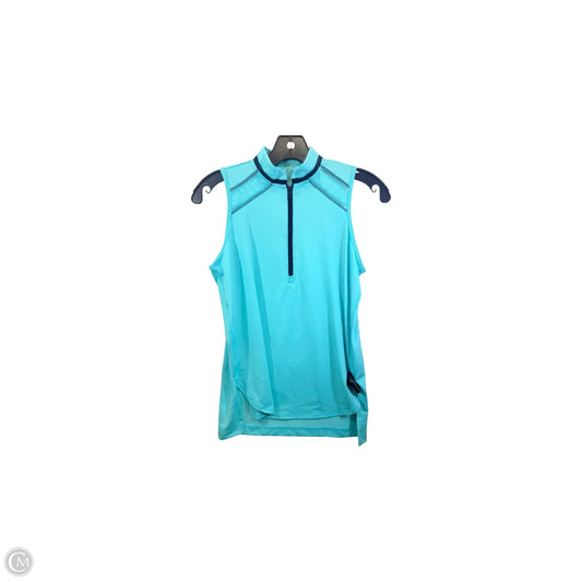 Athletic Top Short Sleeve By Lucky In Love In Teal, Size: Xs