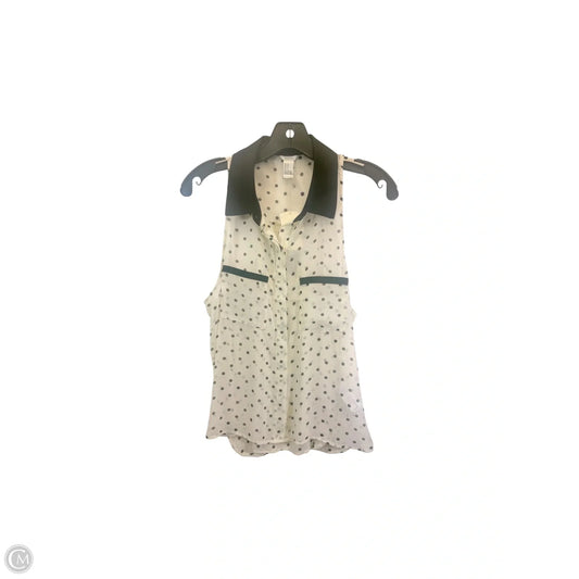 Top Long Sleeve By Forever 21 In Black & Tan, Size: M