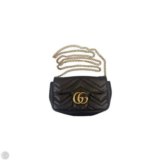 Crossbody Luxury Designer By Gucci, Size: Small