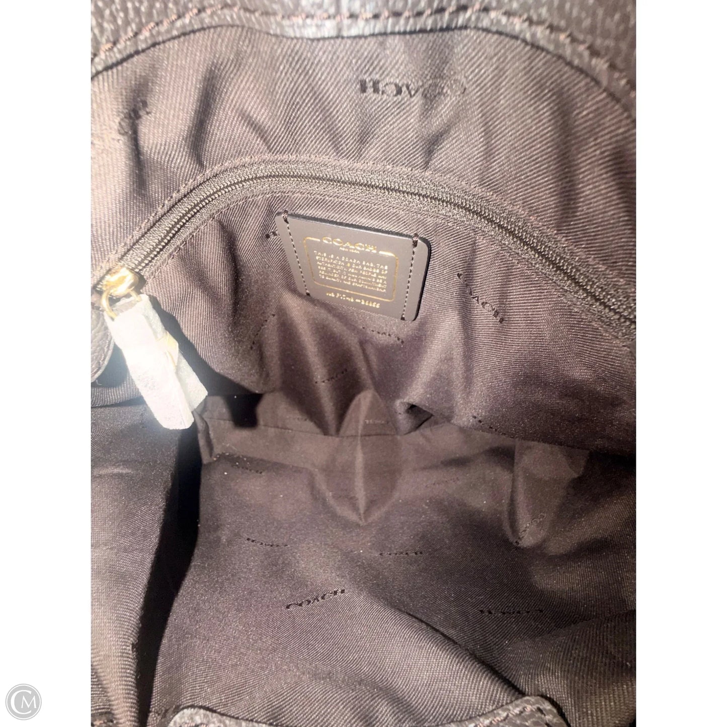 Handbag Designer By Coach, Size: Large