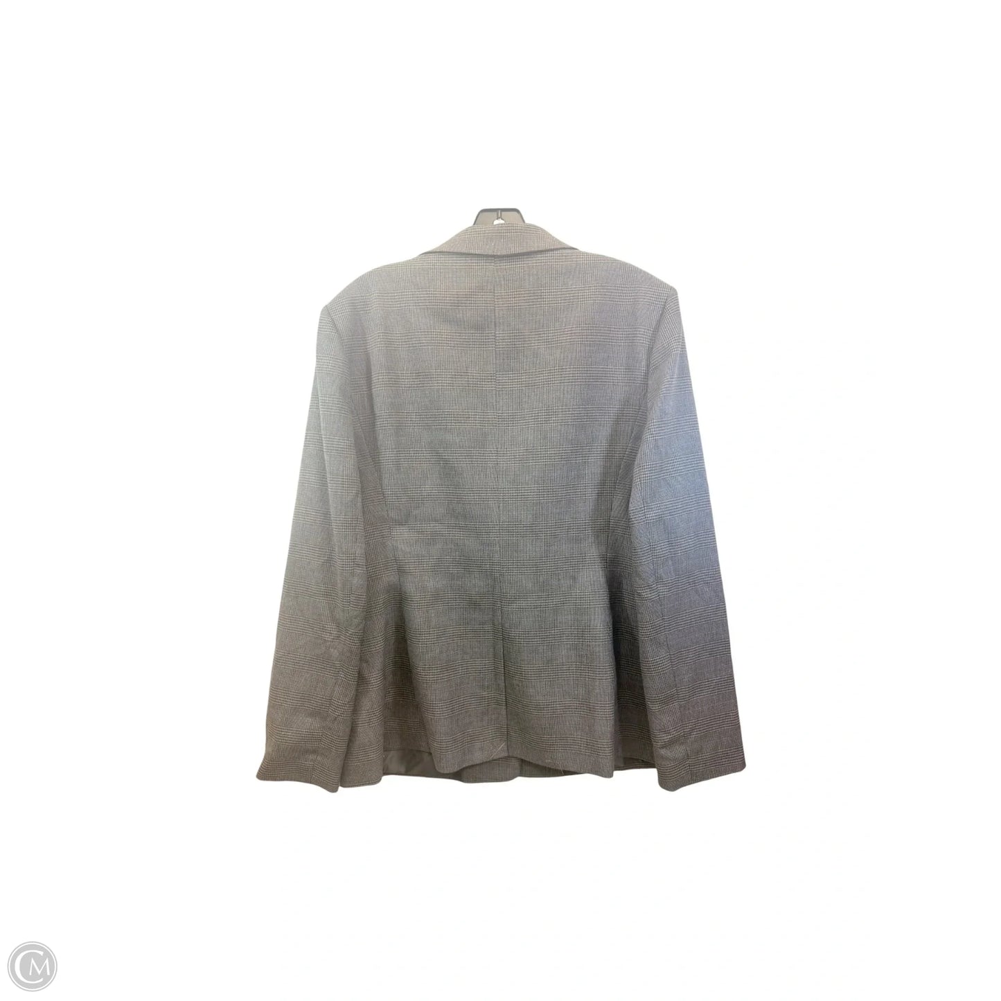 Blazer By Calvin Klein In Blue & Grey, Size: Xl