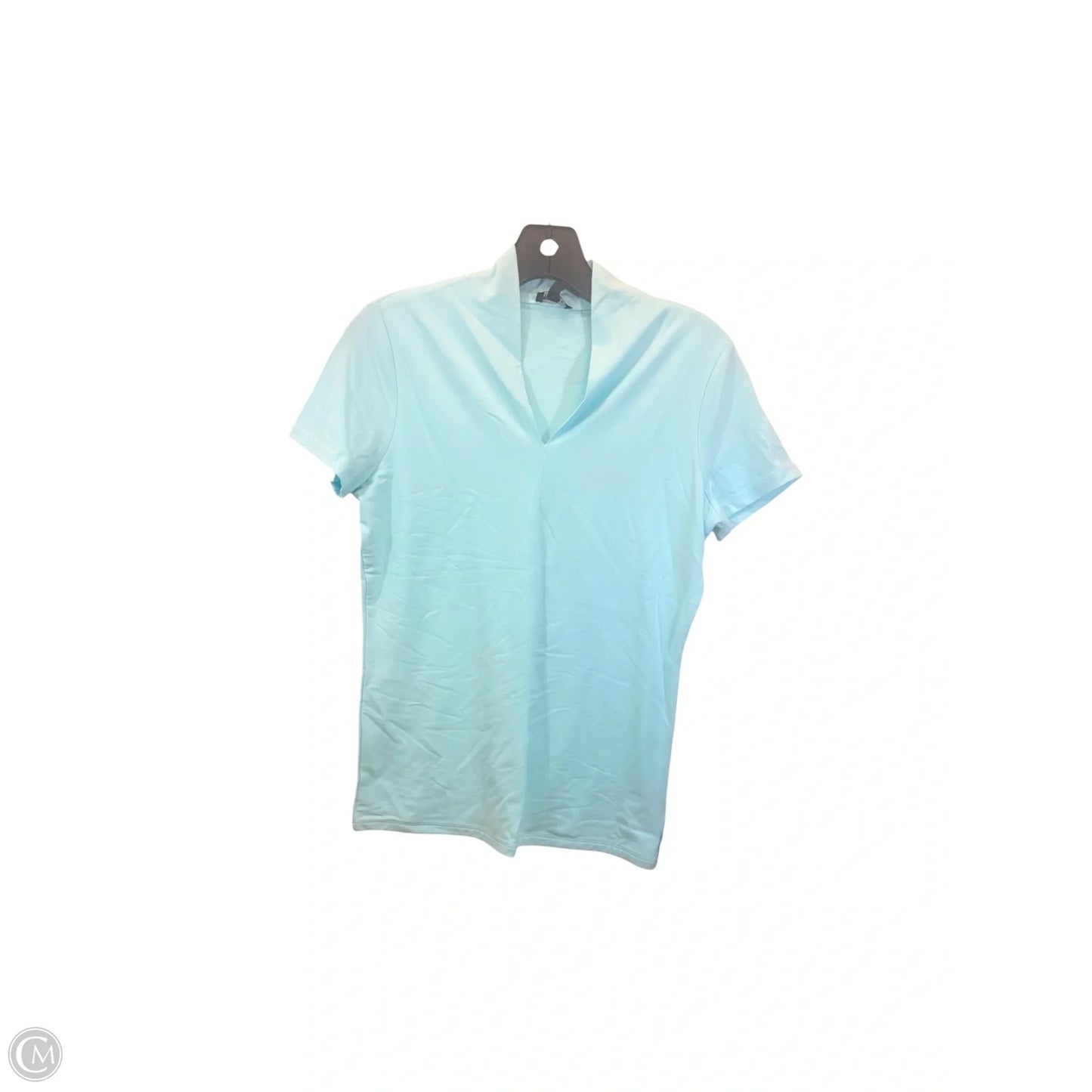 Top Short Sleeve By Talbots In Blue, Size: Xs