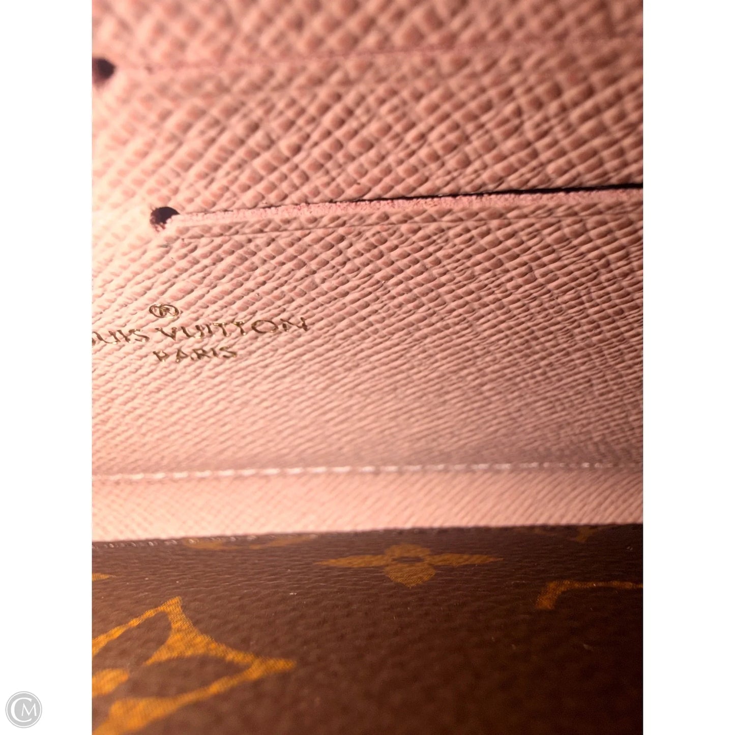 Wallet Luxury Designer By Louis Vuitton, Size: Large