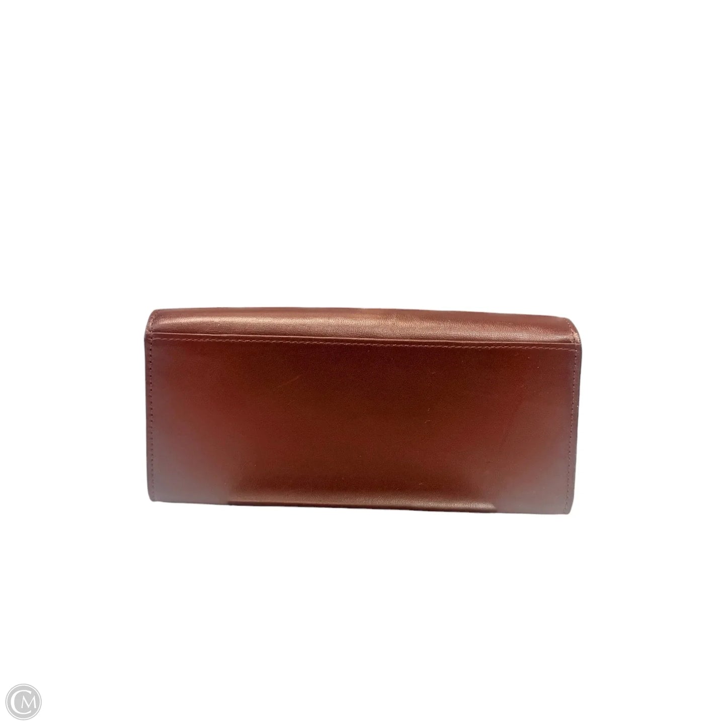 Wallet Leather By Coach Size: Medium