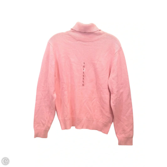 Top Long Sleeve By Sonoma In Pink, Size: L