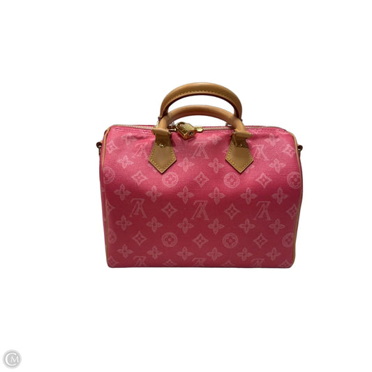 Speedy Bandouliere 25 Crossbody Luxury Designer By Louis Vuitton, Size: Medium