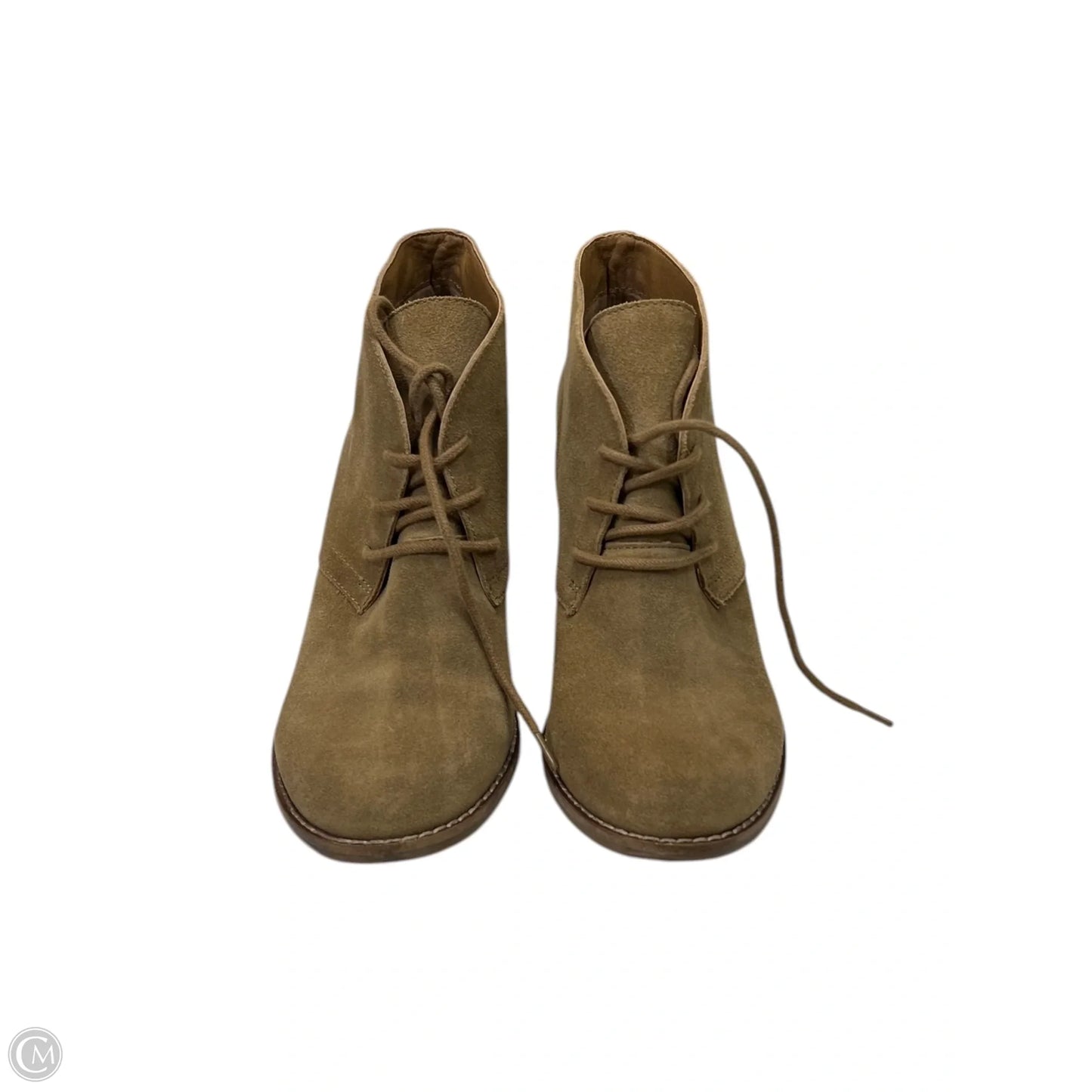 Boots Ankle Heels By Lucky Brand In Tan, Size: 8.5