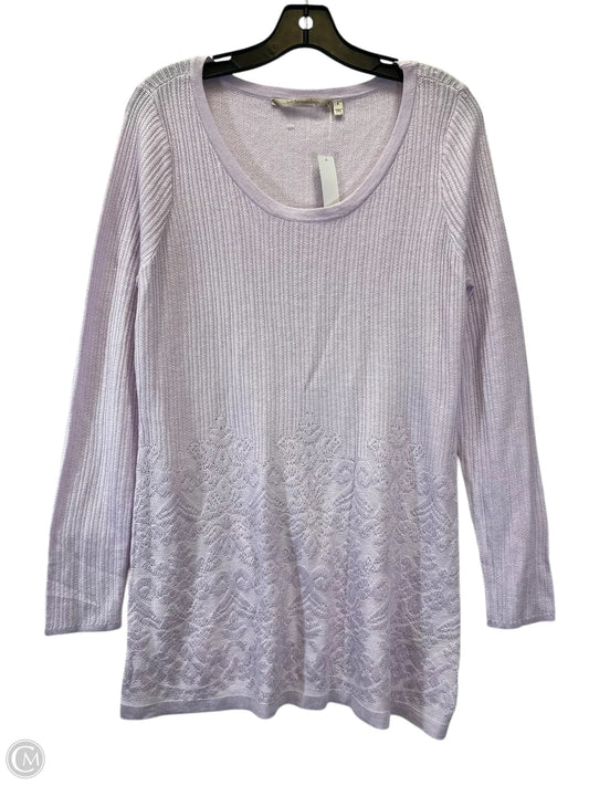 Top Long Sleeve By Soft Surroundings In Purple, Size: S