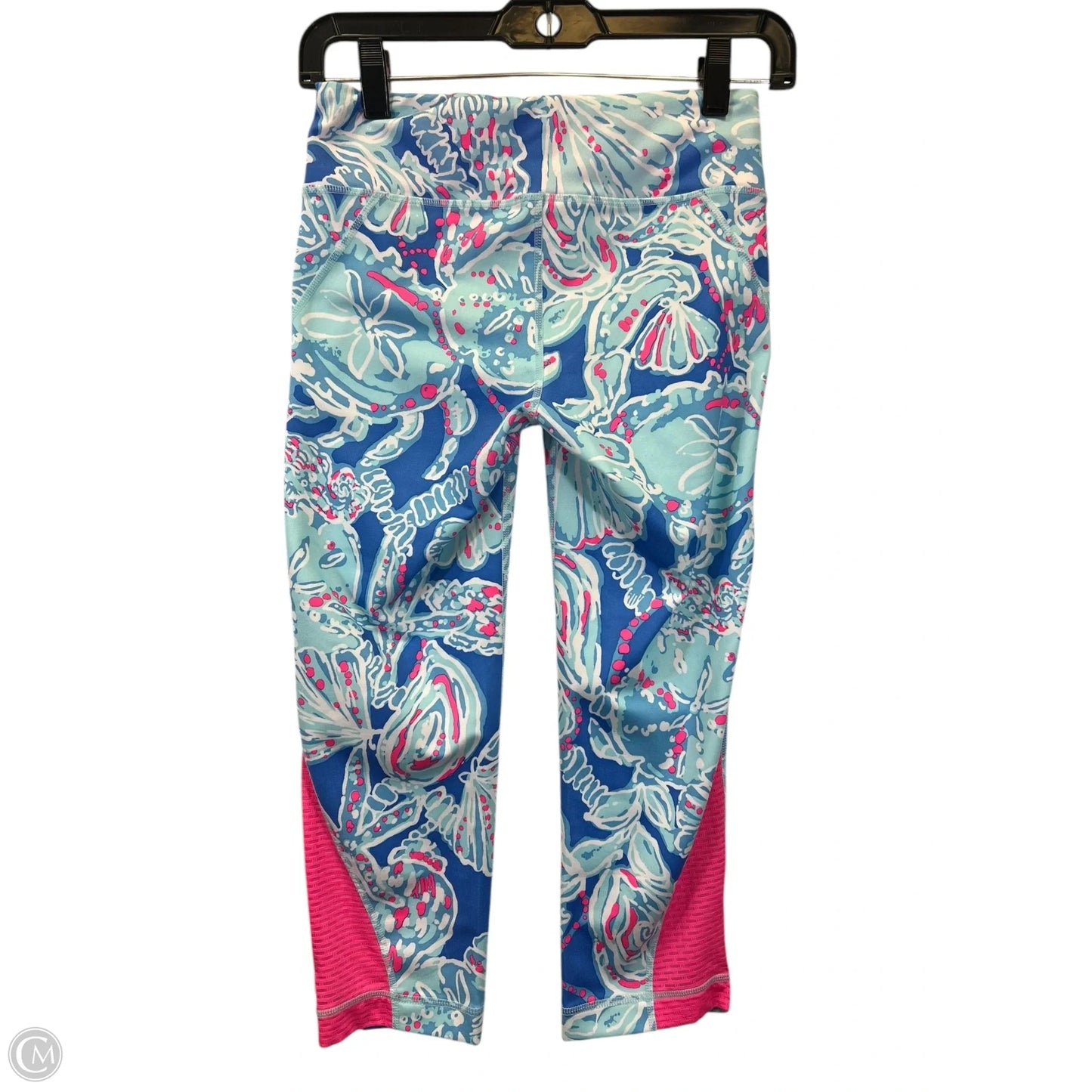Athletic Leggings By Lilly Pulitzer In Blue & Pink, Size: S