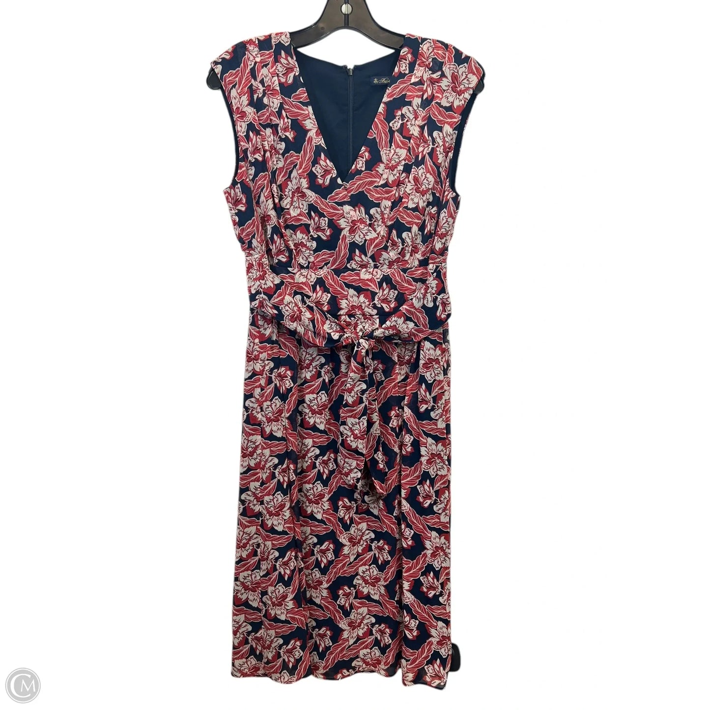 Dress Designer By Brooks Brothers In Blue & Red & White, Size: S