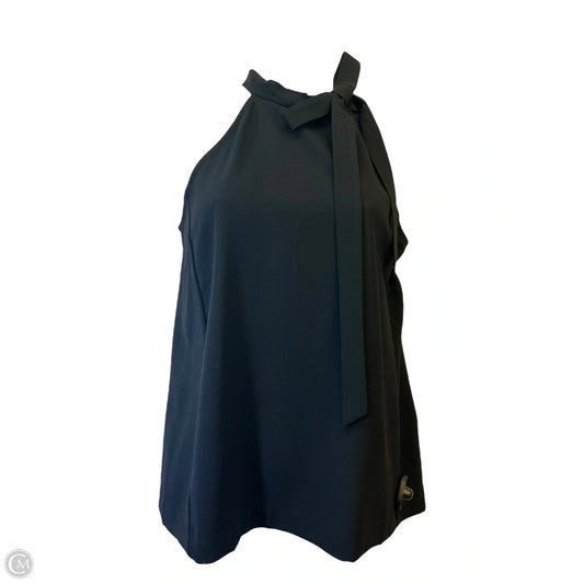Top Sleeveless By Ann Taylor In Black, Size: Sp