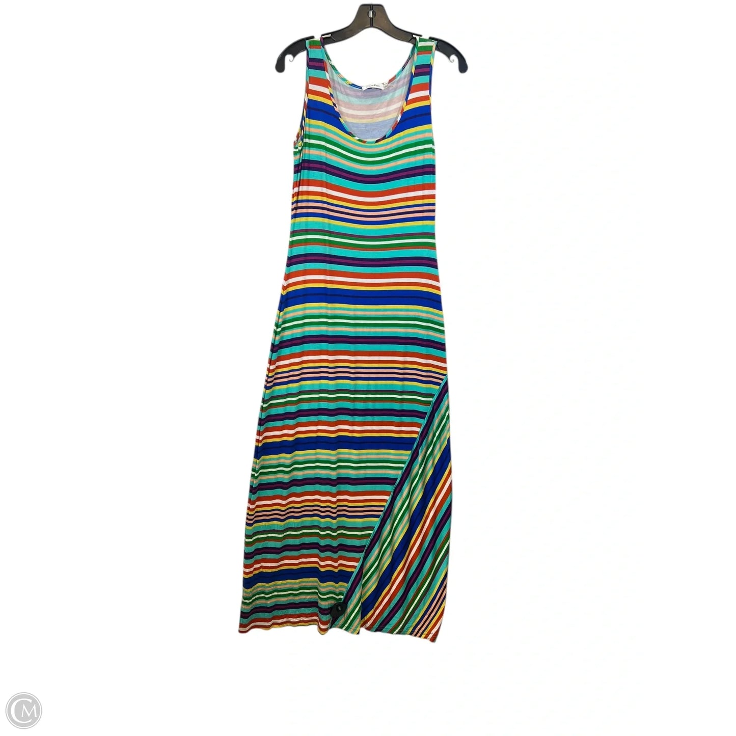 Dress Casual Maxi By Calvin Klein In Multi-colored, Size: S