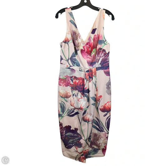 Dress Casual Midi By Cooper St In Floral Print, Size: M