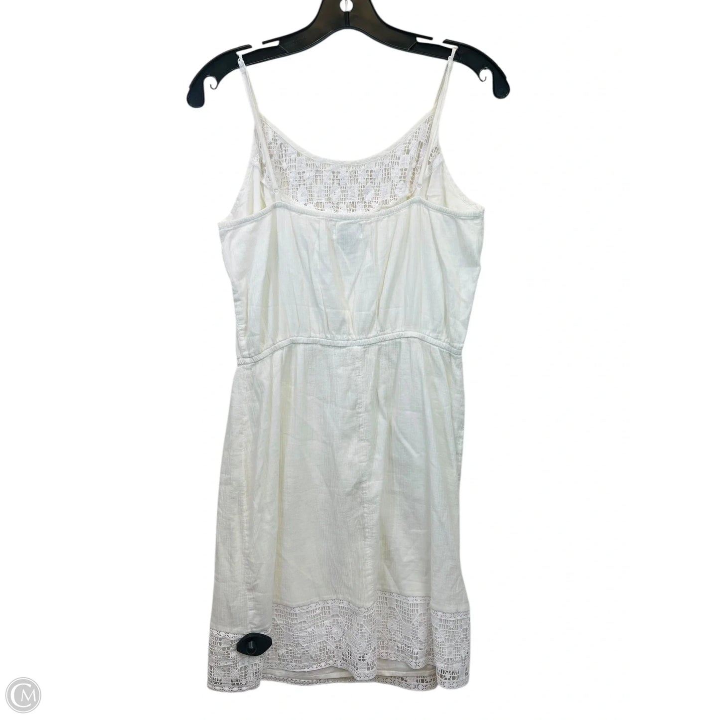 Dress Casual Midi By Old Navy In White, Size: M
