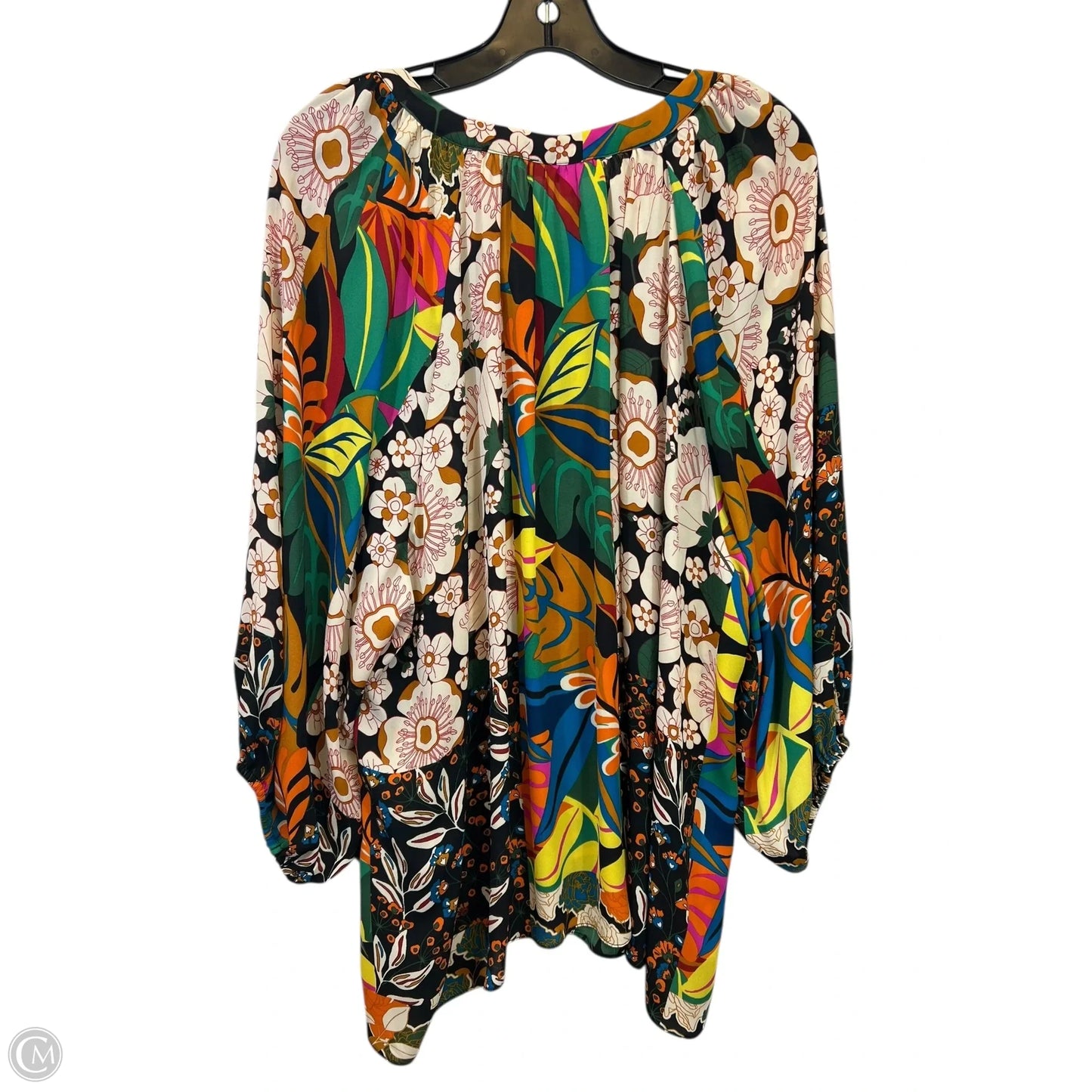 Top Short Sleeve By Rose And Olive In Multi-colored, Size: 3x