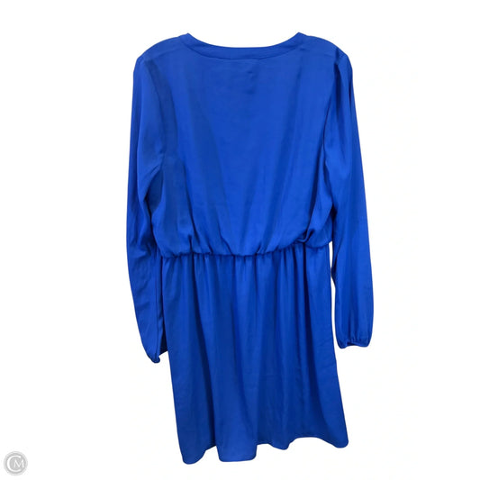 Dress Casual Midi By Nicole By Nicole Miller In Blue, Size: M