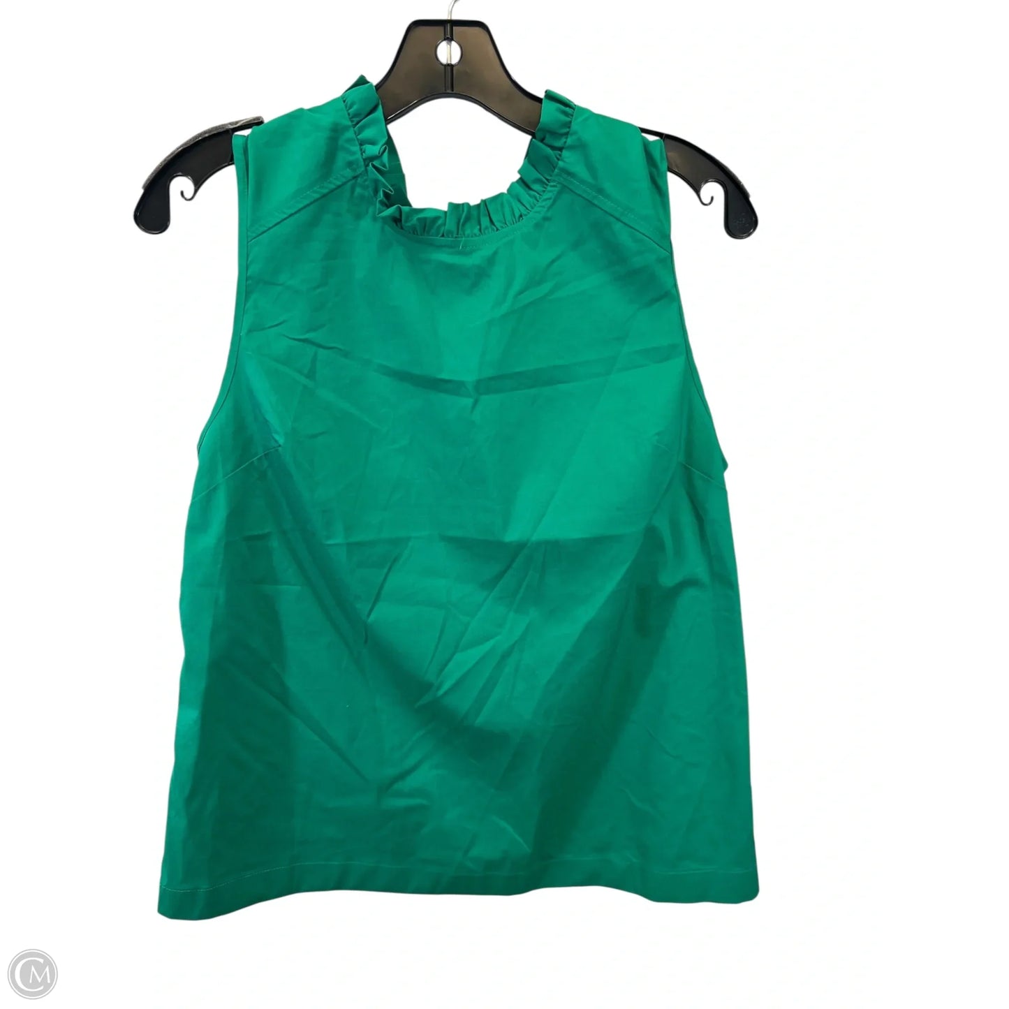 Top Sleeveless By Laundry In Green, Size: S