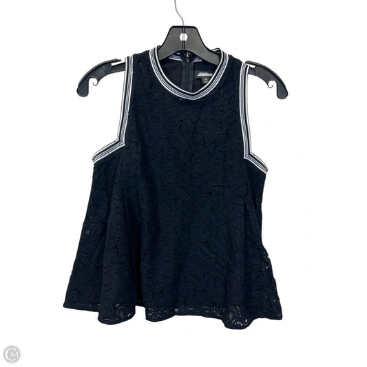Top Sleeveless By Project Runway  In Black & White, Size: Xs