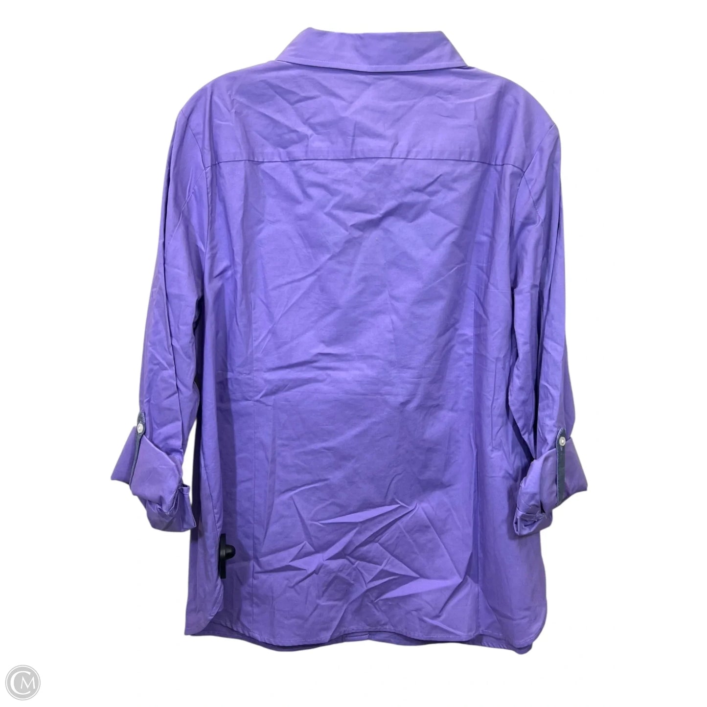 Top Sleeveless By Tommy Hilfiger In Purple, Size: Xl