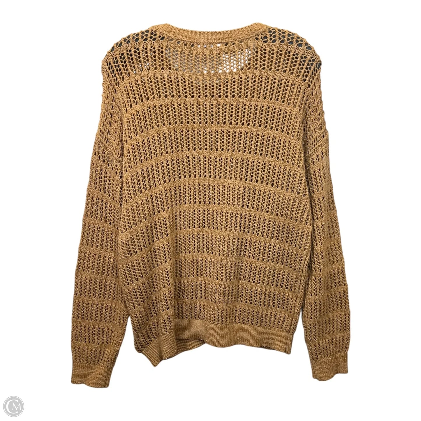 Sweater By Calvin Klein In Brown, Size: L